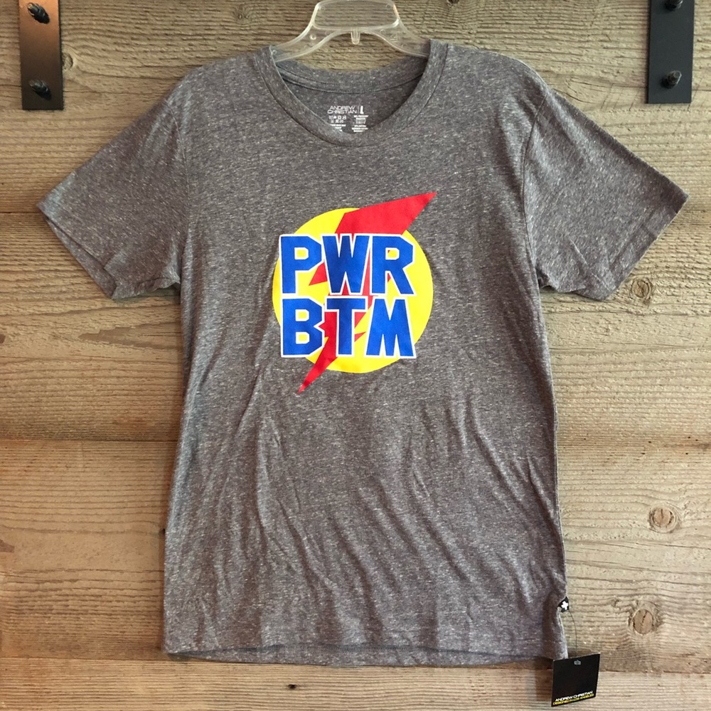 Andrew Christian PWR⚡️BTM Shirt